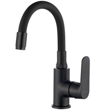 Kuchinox Umivalna pipa Dima Black Kuchinox z gibljivim izlivom