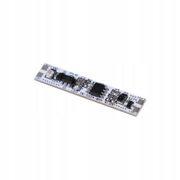 shumee Brezkontaktno stikalo za LED profile, plošča maks. 60W, 41x8 mm, z zatemnilnikom