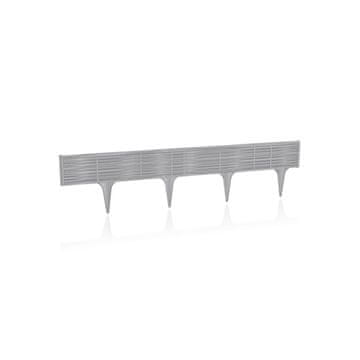 Prosperplast VRTNA Ograja iz plastike, 390 cm x 9 cm, siva, iz vrbovega protja