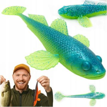 shumee Vabe Libra Lures gobio 18,6 cm navpične 127 limeta chartreuse