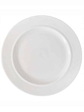 shumee Porcelanasti pladenj, okrogel raven krožnik, 31 cm, Eschenbach, Nemčija