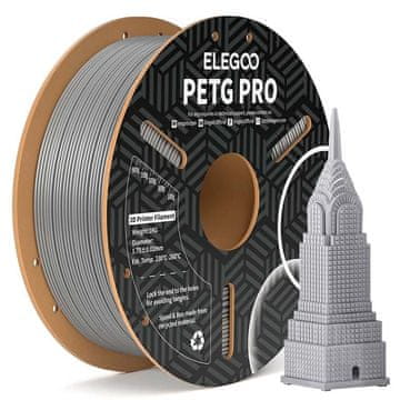 shumee Filament Elegoo PETG Pro siv 1 kg