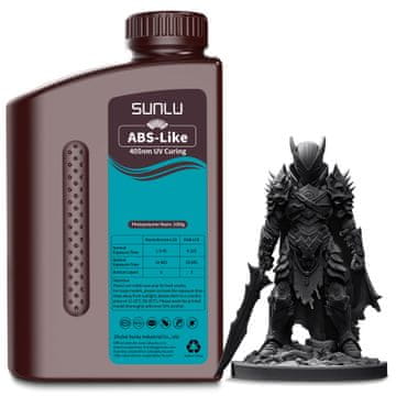 SUNLU Sunlu ABS kot črna 1kg
