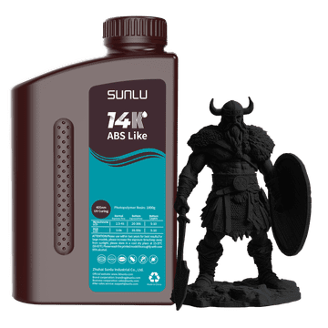 SUNLU Sunlu 14K ABS kot črna 1kg
