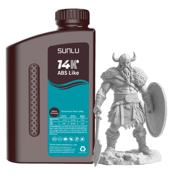 SUNLU Sunlu 14K ABS kot siva 1kg