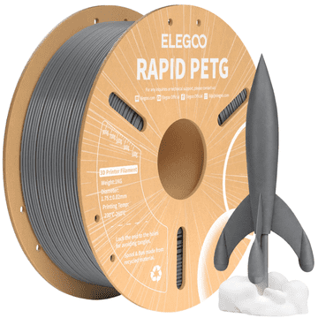 shumee Filament Elegoo Rapid PETG vesoljsko siva 1 kg