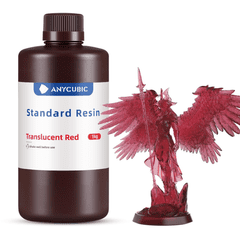 ANYCUBIC Anycubic Standard prosojna rdeča 1kg