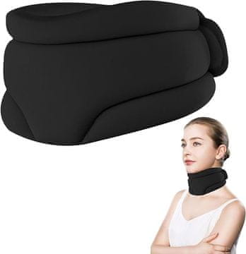 shumee Potovalna blazina za vrat, ergonomska, udobna, prenosna, zračna