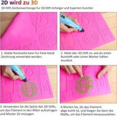 shumee Filamenti za 3D pisala 1,75 mm PLA 30 barv x 3 m