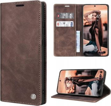 shumee RuiPower denarnica iz umetnega usnja za Samsung Galaxy S23 z magnetom