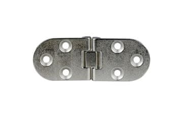 shumee Strojni tečaj za zložljivo mizo 80 x 30 mm močan ZnAl Strojni tečaj za zložljivo mizo 80 x 30 mm močan ZnAl zlat