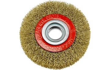 DREL Žična krtača 100 mm, premer luknje 20 mm, mo