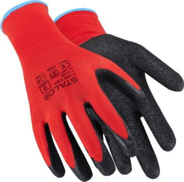 STALCO S-Latex R-Eco poliestrske rokavice ''9"