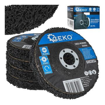 GEKO Netkani brusni disk za kovino 125 x 22,2 mm (...