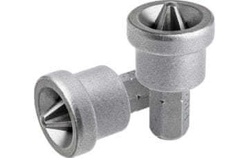 DREL Križni izvijačni nastavki PH2 x 25 mm, z omejitvijo
