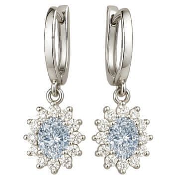 shumee Uhani iz srebra 925 s kristalom Swarovski in kubičnim cirkonom 925 - eleganca in sijaj