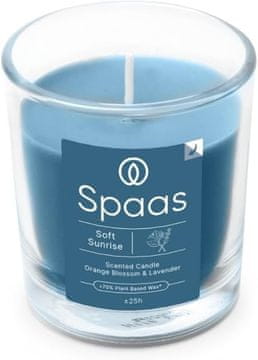 shumee Dišeča sveča Spaas 25h, mehki sončni vzhod, modra