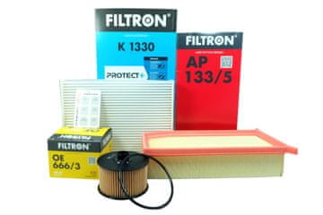 shumee 3 x Filtron Filtron Dacia Dokker Lodgy 1.2 TCe 115