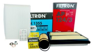 shumee Komplet 3 x Filtron Renault Kadjar 1.6 dCi 15-
