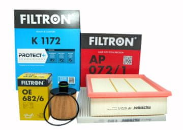 shumee Set 3x filtrov Opel Corsa E 1.3 cdti 75/95 2014-