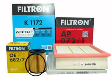 shumee Set 3xFiltrov Opel Corsa E 1.3 cdti 75/95 2014-