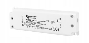 shumee Univerzalni napajalnik s konstantno napetostjo za LED osvetlitev pohištva 20W SLD 12V