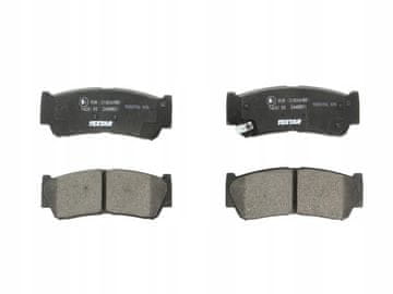 Textar Zavorne ploščice Textar 2448801 za Hyundai H-1/Santa 16,2 mm WVA24488 Z