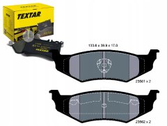 Textar Komplet zavornih oblog Textar 2356102, kolutne zavore