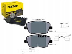 Textar Zavorne ploščice Textar 2358102