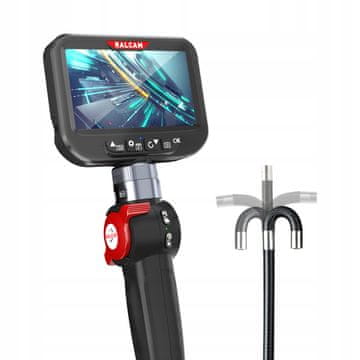 shumee Boroskopska inšpekcijska kamera Ralcam H406B endoskop 6,2 mm HD 4,3” LCD IP67