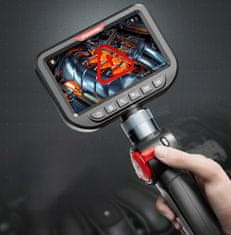 shumee Boroskopska inšpekcijska kamera Ralcam H404B-MAX endoskop 3,9 mm HD 5” LCD IP67