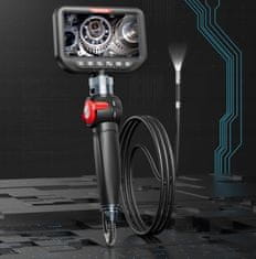 shumee Boroskopska inšpekcijska kamera Ralcam H404B-MAX endoskop 3,9 mm HD 5” LCD IP67