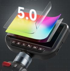 shumee Boroskopska inšpekcijska kamera Ralcam H404B-MAX endoskop 3,9 mm HD 5” LCD IP67