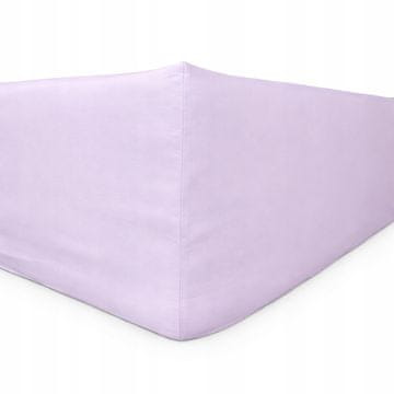 shumee Jersey Deluxe nastavljiva rjuha - sivka 240x220 z nastavljivim trakom, polirani izdelek