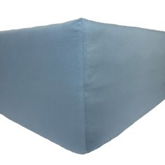 shumee Jersey Delux nastavljiva rjuha - modra 180x200 z elastiko, poljski izdelek