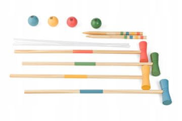 BS Toys Leseni set za kroket BS Toys