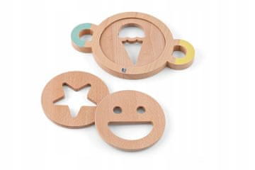 BS Toys BS Toys, komplet lesenih modelov za pesek