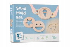 BS Toys BS Toys, komplet lesenih modelov za pesek