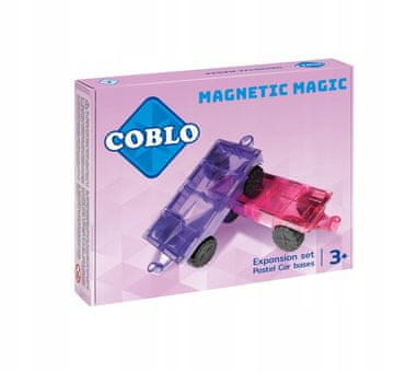 shumee Coblo, komplet pastelnih avtomobilčkov XL - 2 kosa