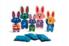 BS Toys BS Toys, arkadna igra z lesenim zajčkom