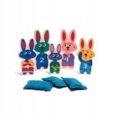 BS Toys BS Toys, arkadna igra z lesenim zajčkom