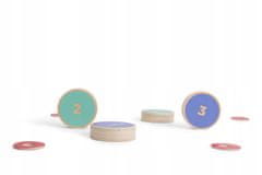 BS Toys BS Toys, lesena arkadna igra Roll the Discs