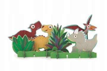 Scratch 2D 3D sestavljanka Scene Dinosaurs Igra za otroke
