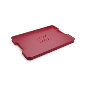 shumee Večnamenska deska za rezanje Joseph Joseph Cut & Carve Plus, velika, rdeča