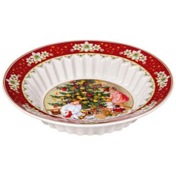 Villeroy & Boch Skleda Otroci ob božičnem drevesu (izdaja 2022) Toy's Fantasy Villeroy & Boch