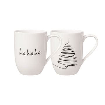 Villeroy & Boch Komplet dveh skodelic z motivom božične jelke Villeroy & Boch