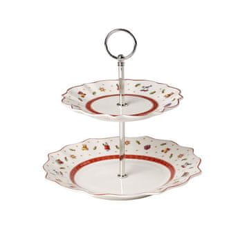 shumee Villeroy & Boch Toy's Delight dvonadstropno stojalo za torto S