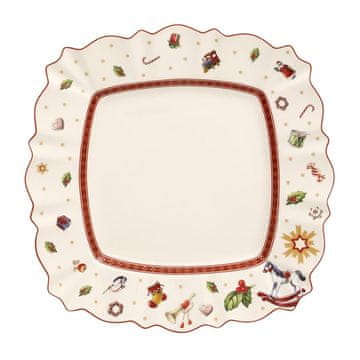 shumee Villeroy & Boch Toy's Delight kvadratni krožnik za večerjo