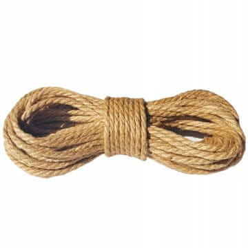 shumee Vrvica iz jute, navtična, dekorativna, 8 mm, 25 m