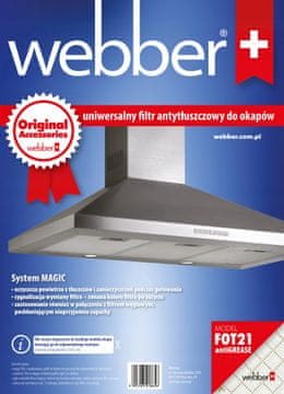 Webber Filter proti maščobi ZA Webberjevo napo 57x47 cm